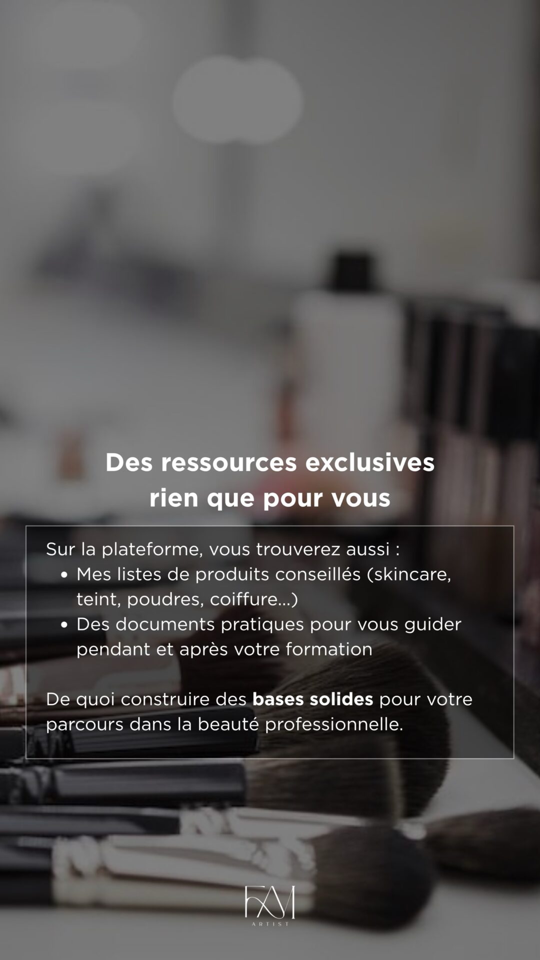 FAM COMBO  (Makeup et Coiffure 10jrs  Prix sans le cpf) – Image 4