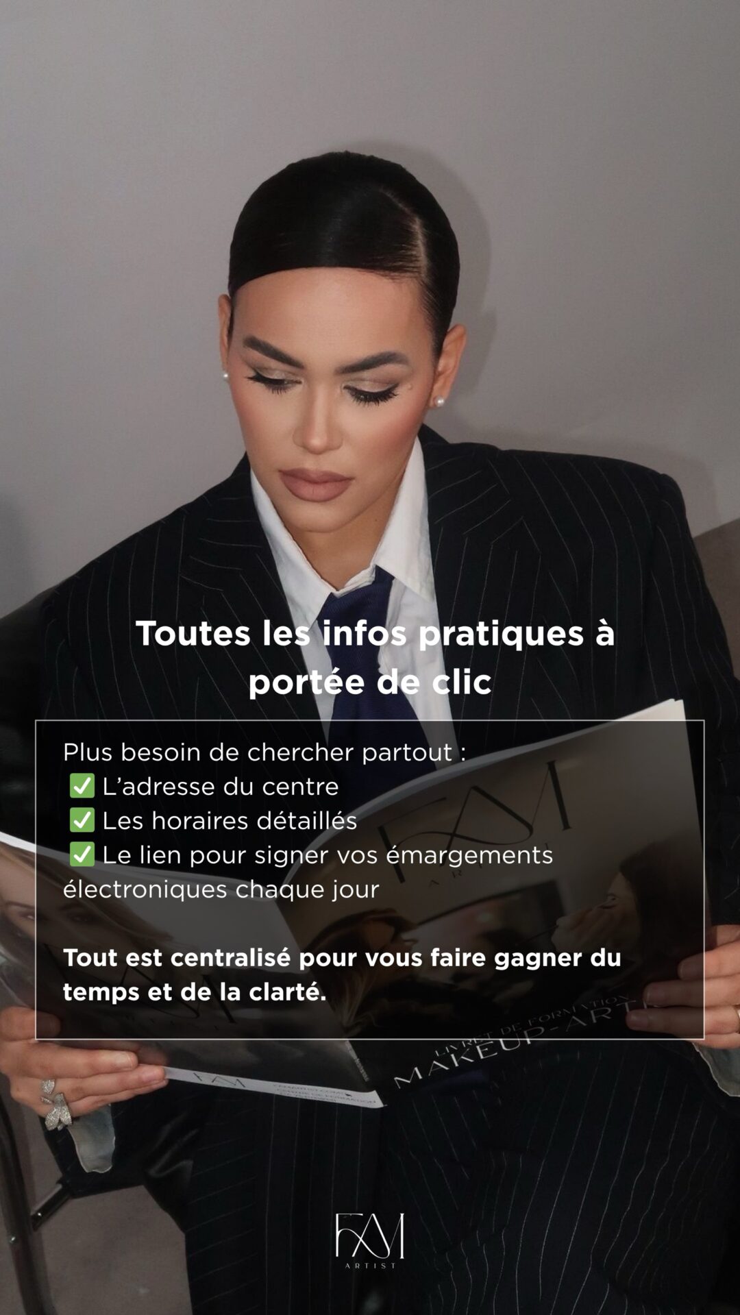 FAM COMBO  (Makeup et Coiffure 10jrs  Prix sans le cpf) – Image 3